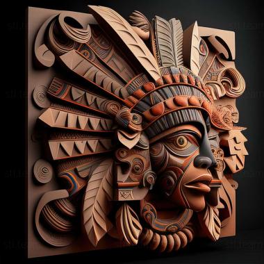 3D model aztec (STL)